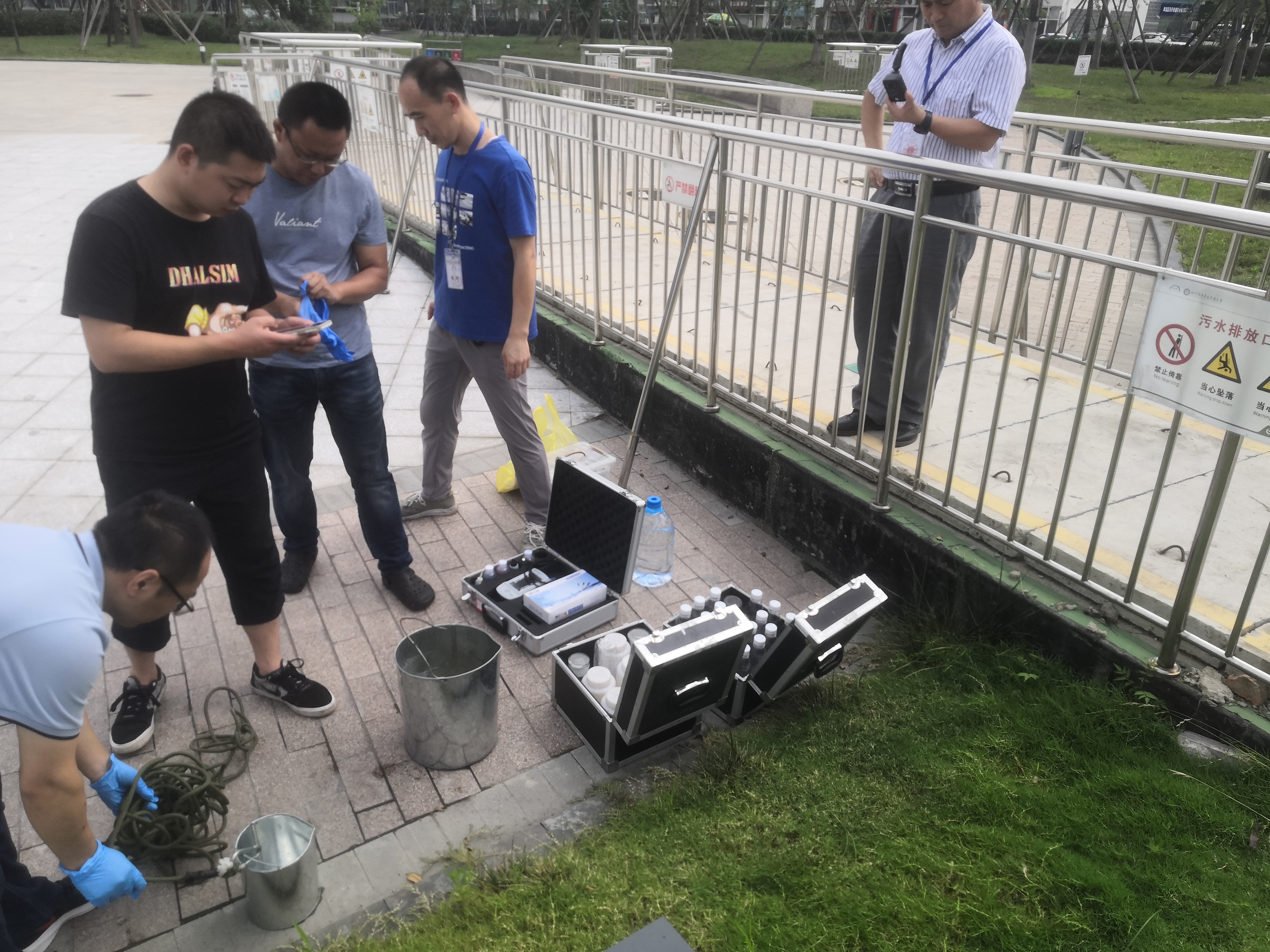 2021年8月6日，四川博水環(huán)保  在雙流空港醫(yī)院污水處理站，開(kāi)展污水處理站應(yīng)急演練